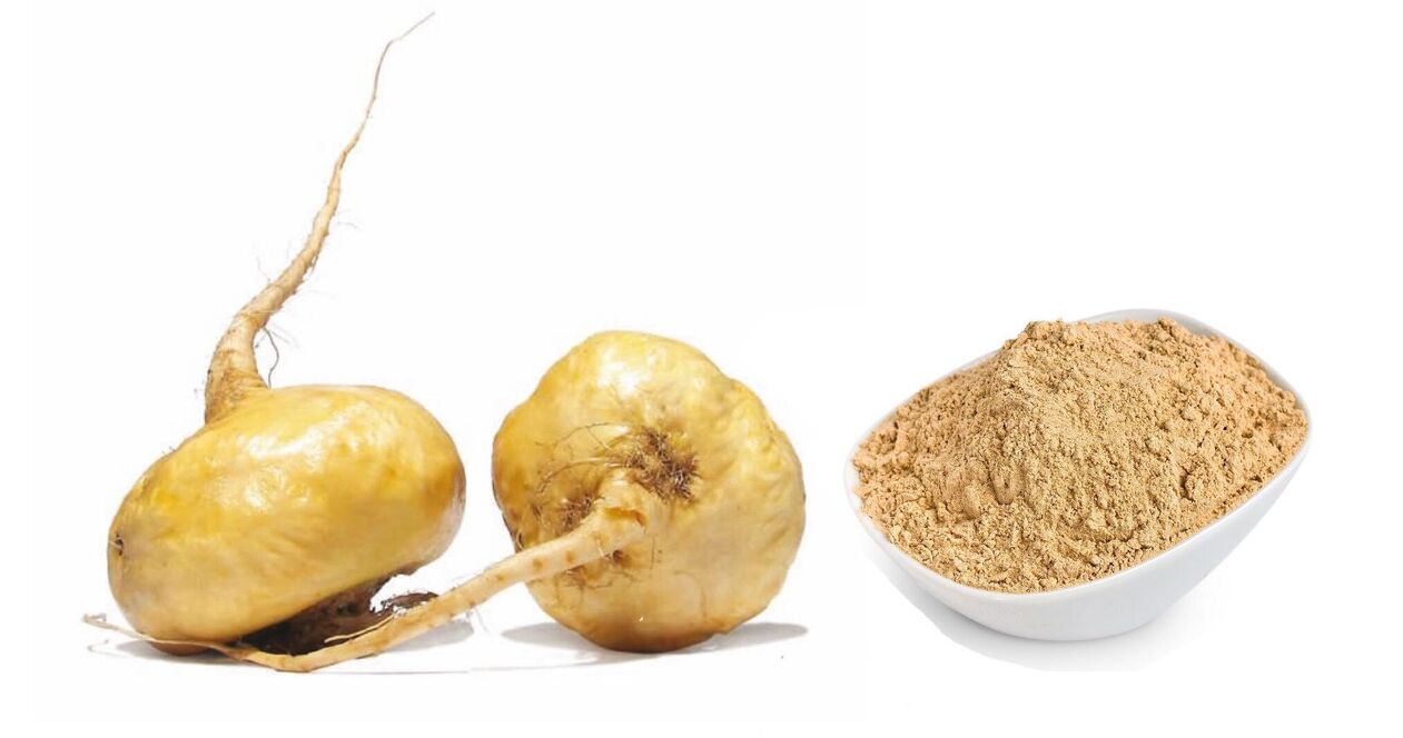 Maca Peruana en el producto